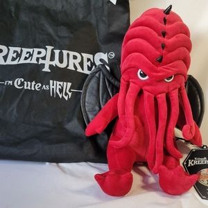 NWT Limited Edition Numbered Cthulhu Bloodlust Killstar Kreeptures Stuffed Plush